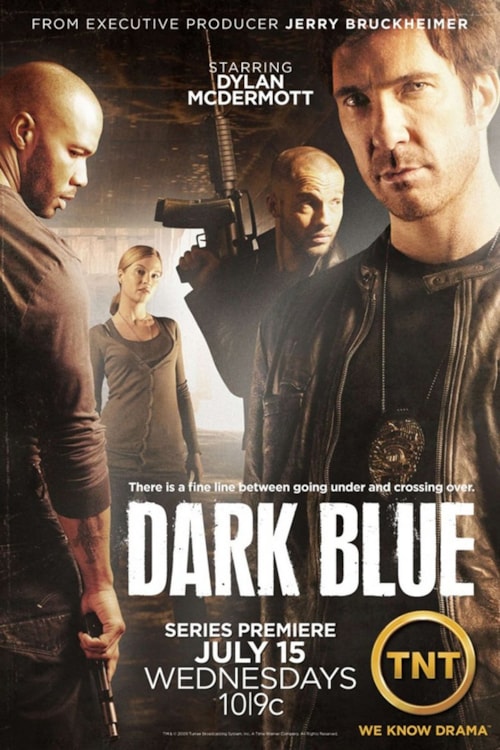 Dark Blue poster